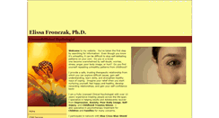 Desktop Screenshot of elissafronczak.com